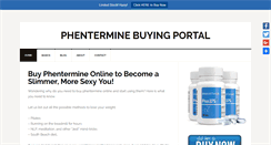 Desktop Screenshot of phenterminebuyingportal.com